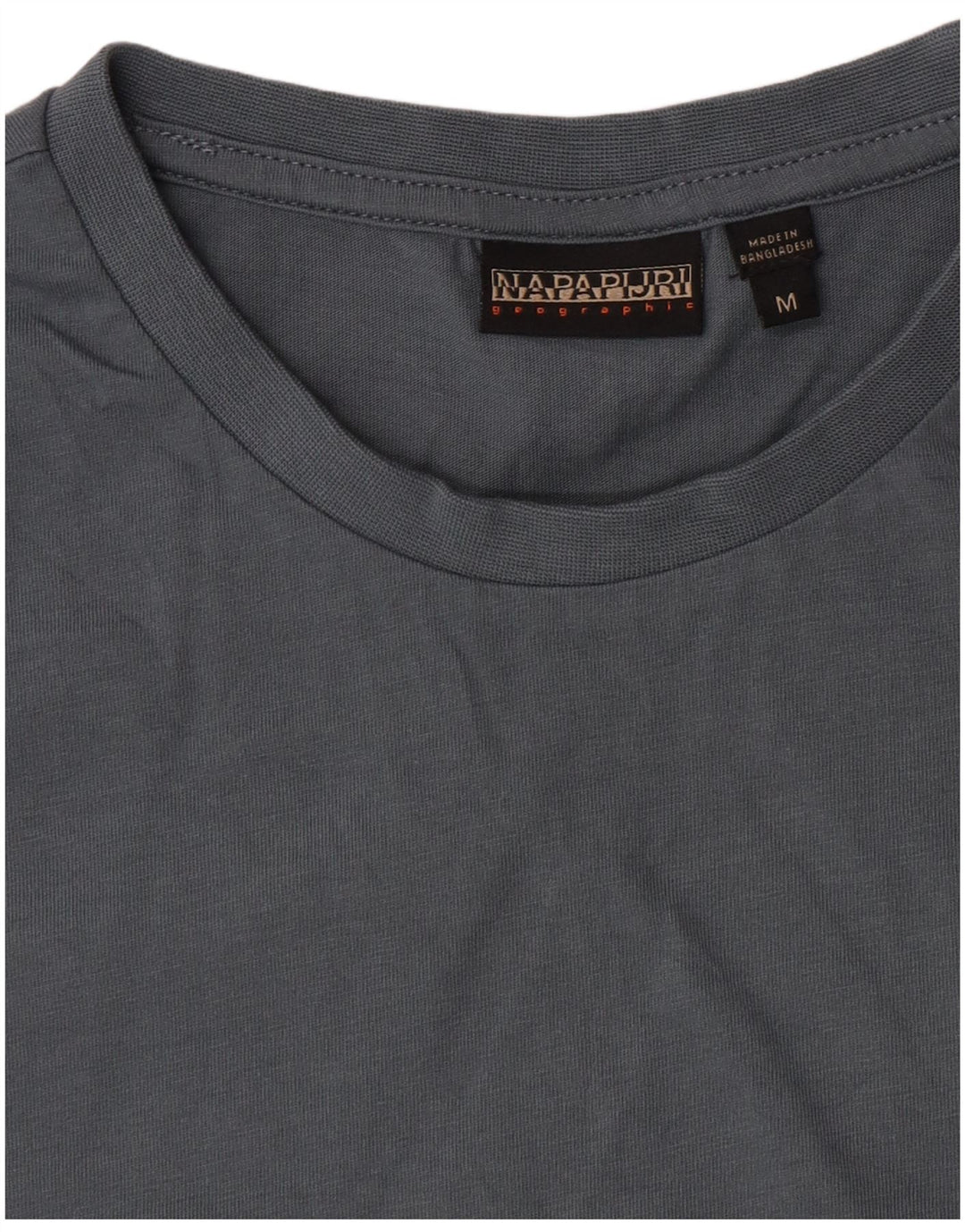 Camiseta masculina Napapijri azul médio