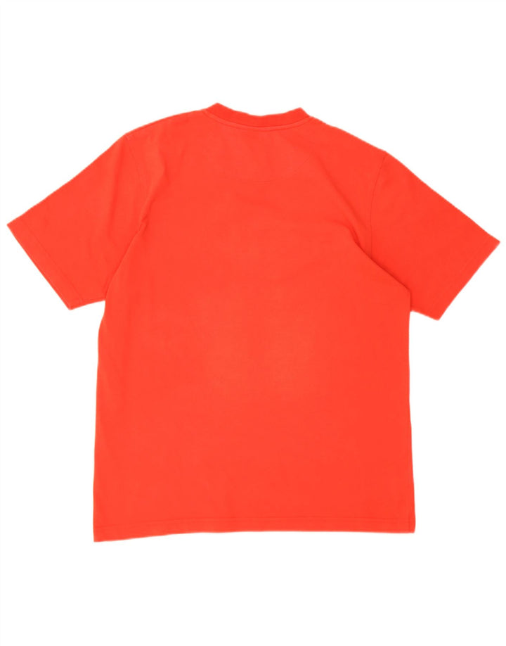 Camiseta masculina Ellesse Top médio algodão vermelho