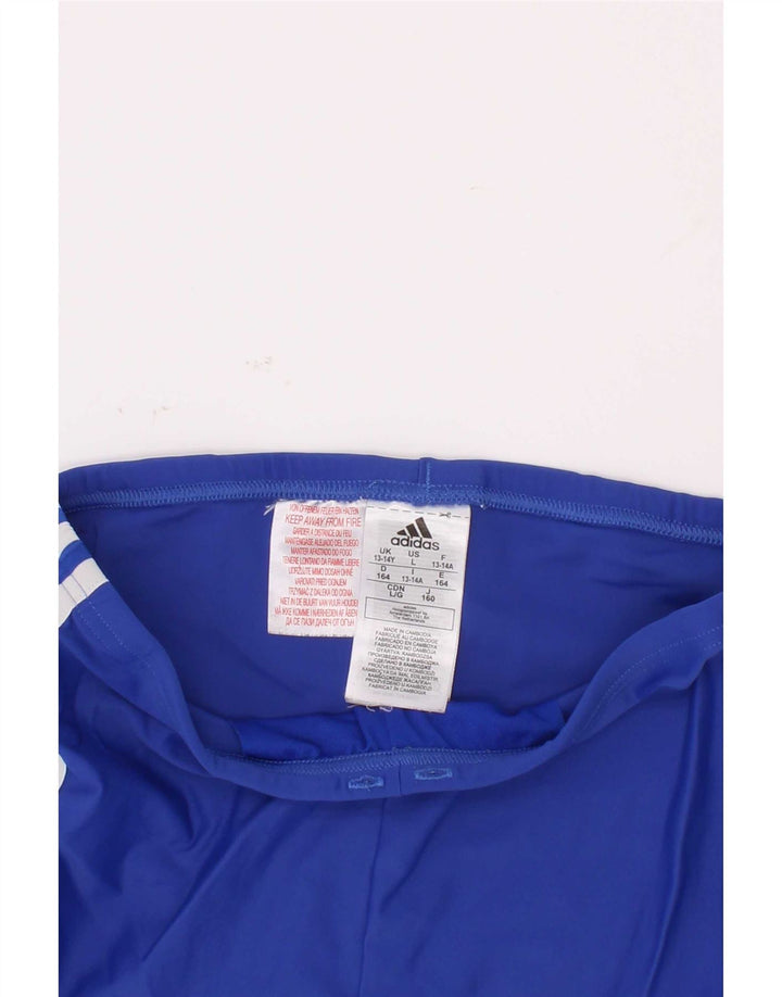 Calções de banho Adidas menino 13-14 anos azul poliéster