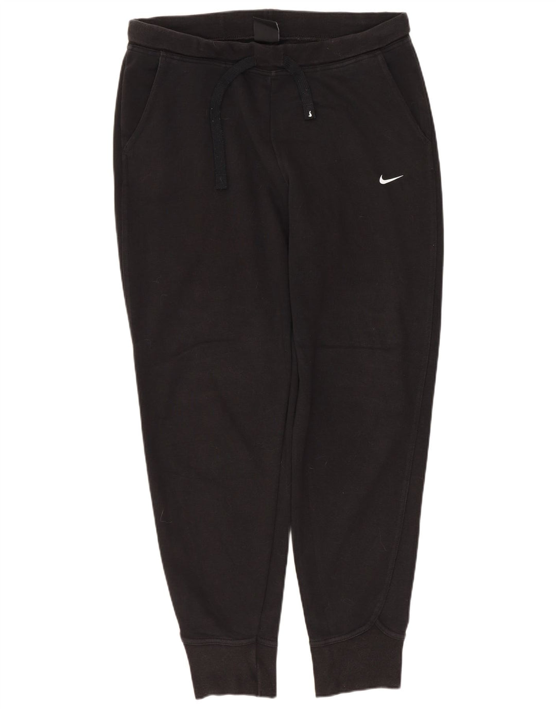 Calça de treino feminina Nike Joggers UK 10 pequeno algodão preto