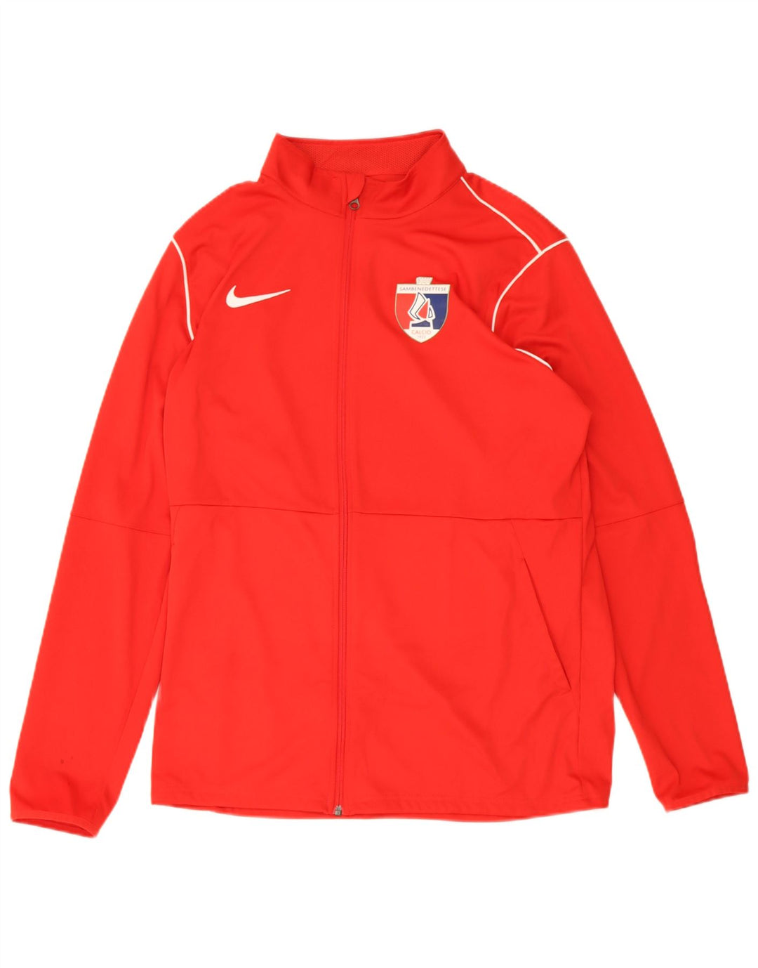 Nike Mens Dri Fit Graphic Tracksuit Top Jacket XL Vermelho Poliéster