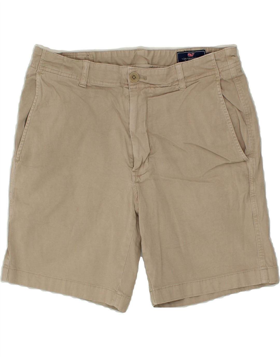VINEYARD VINES Womens Chino Shorts W31 Medium Beige Cotton Vintage Vineyard Vines and Second-Hand Vineyard Vines from Messina Hembry 