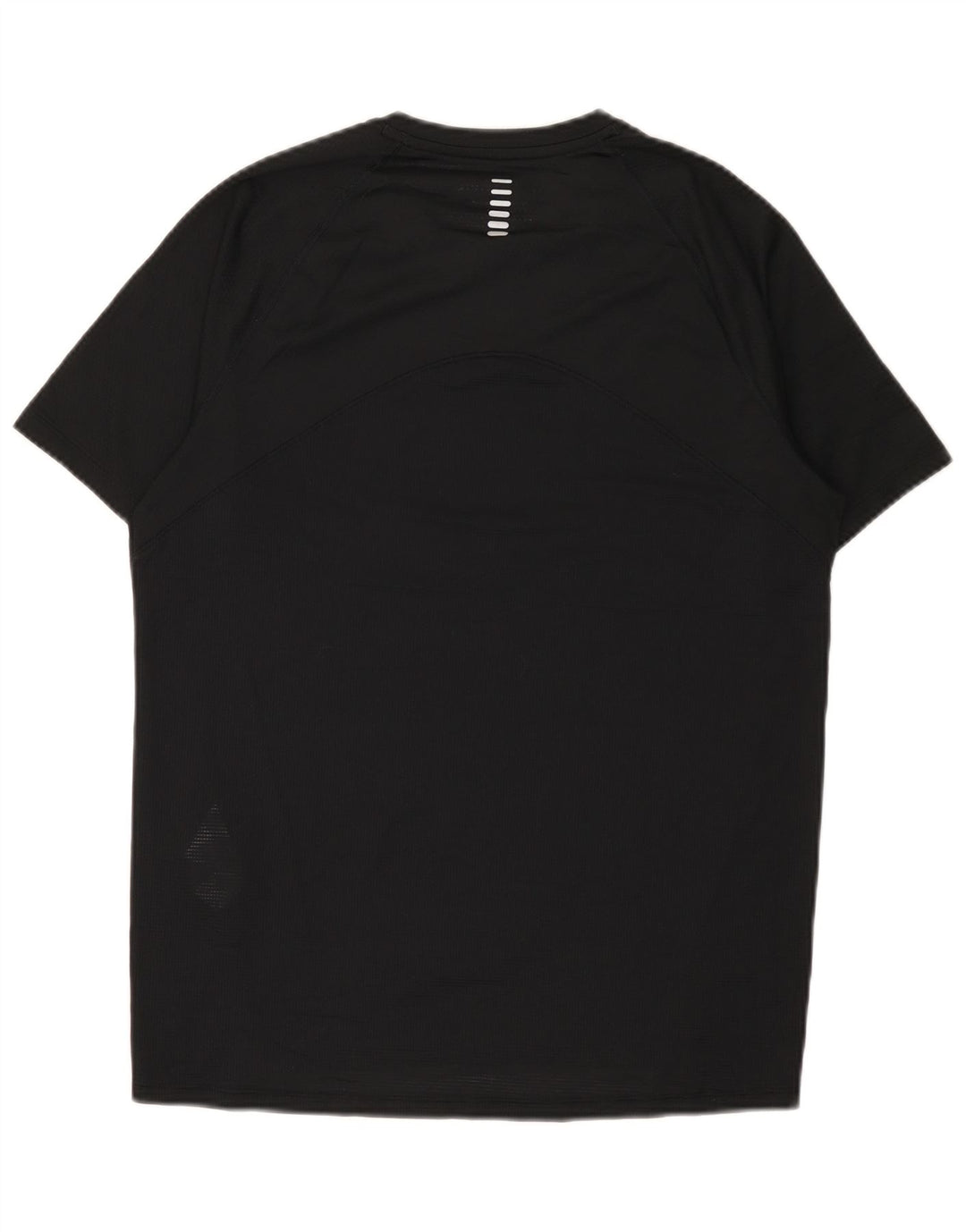 Under Armour Mens Camiseta Top Médio Poliéster Preto