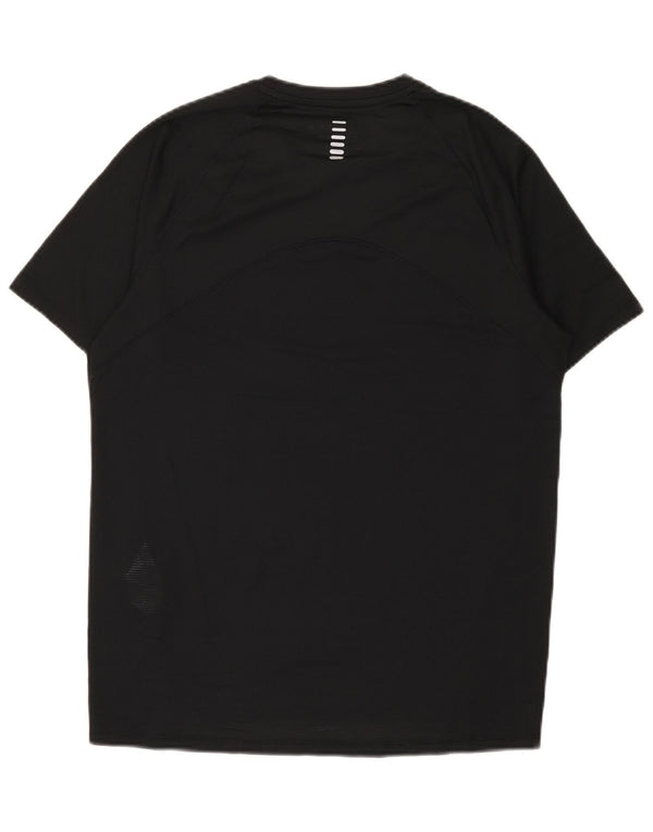 Under Armour Mens Camiseta Top Médio Poliéster Preto