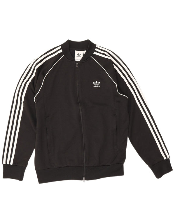 Jaqueta Adidas Mens Treino Top Médio Poliéster Preto