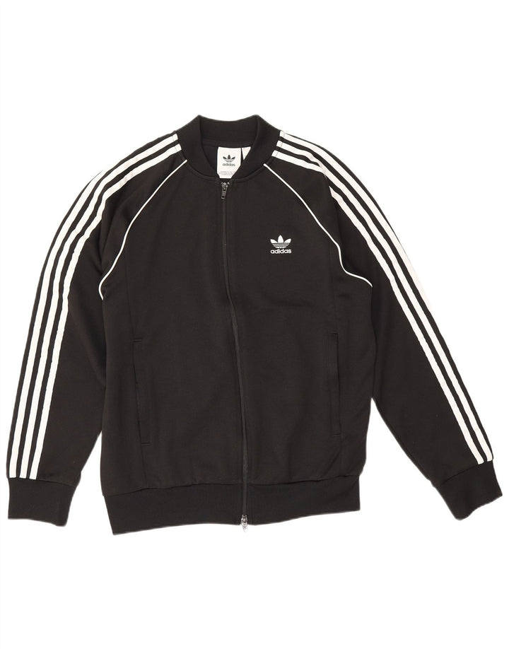 Jaqueta Adidas Mens Treino Top Médio Poliéster Preto