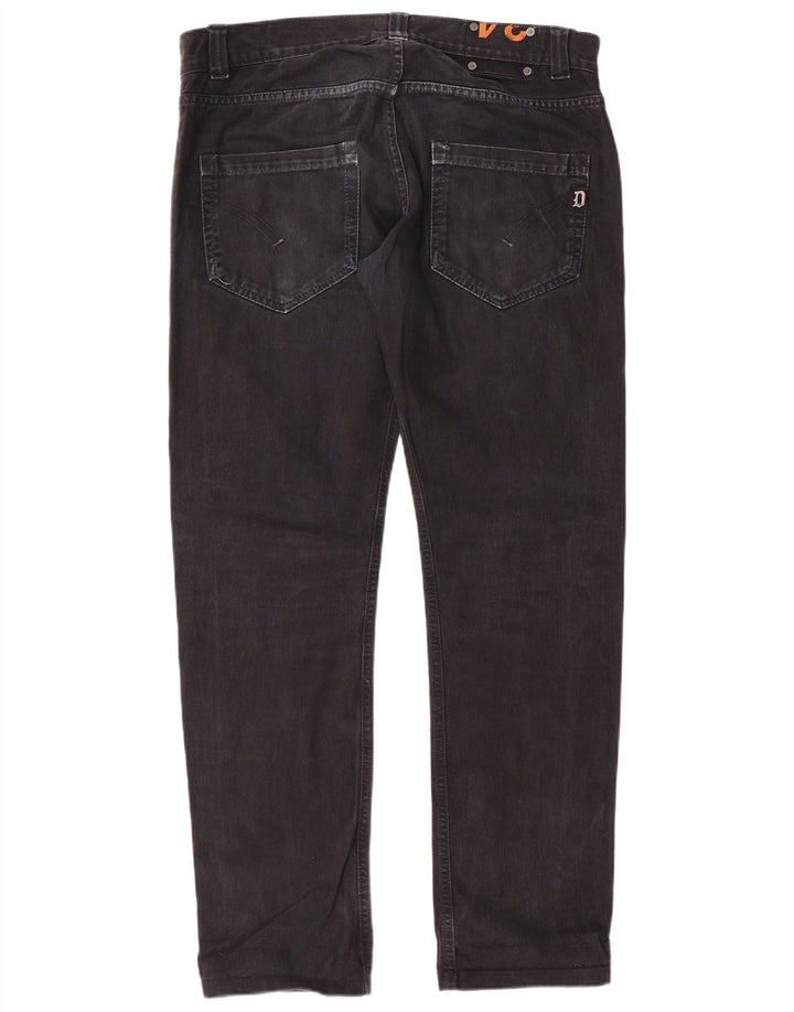 DONDUP Jeans Slim Feminino W34 L31 Azul Marinho Algodão