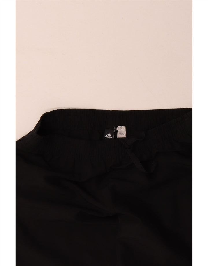 ADIDAS Mens Calças de treino Joggers Médio Preto Poliéster