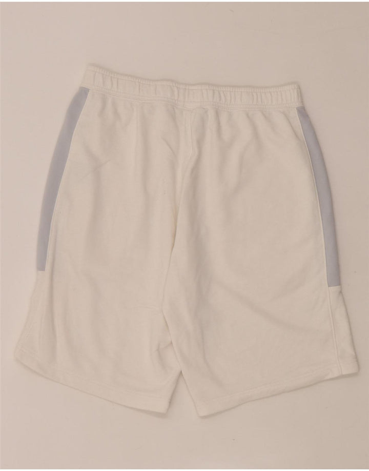 Shorts esportivos gráficos masculinos Nike médio branco colorblock algodão