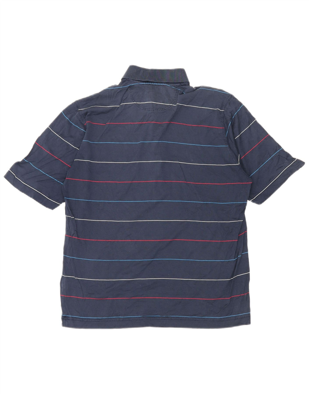Camisa polo masculina PAUL & SHARK média listrada azul marinho