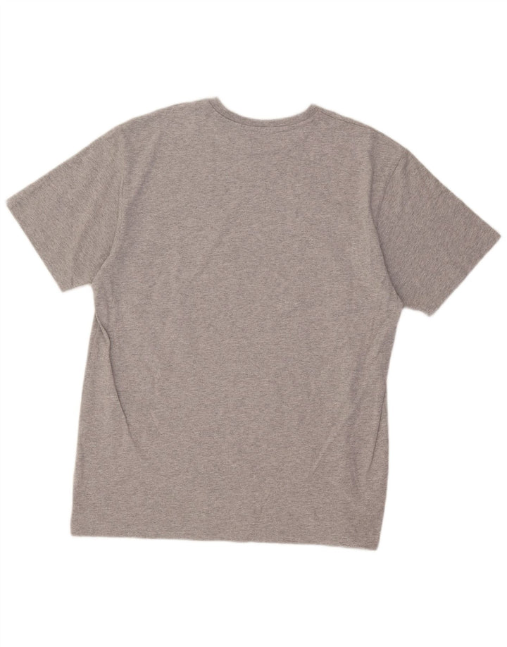 Camiseta masculina New Balance XL cinza manchada