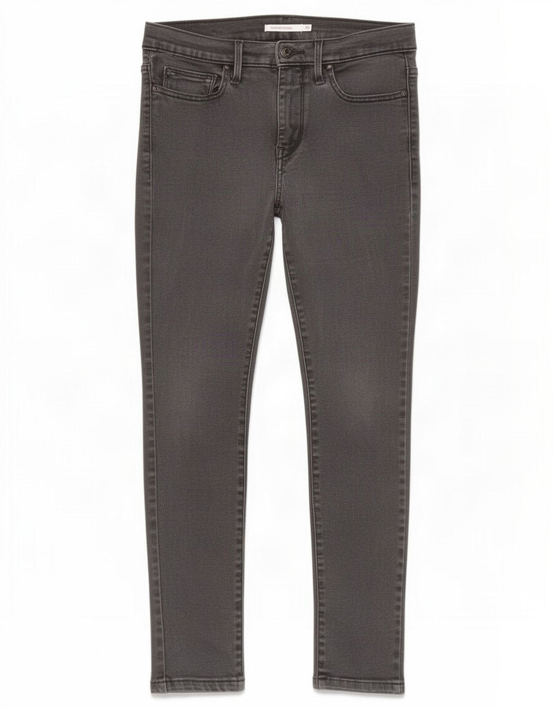 Calça jeans skinny feminina Levi's W28 L26 cinza