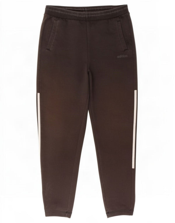 Adidas meninos calças de treino joggers 13-14 anos algodão preto