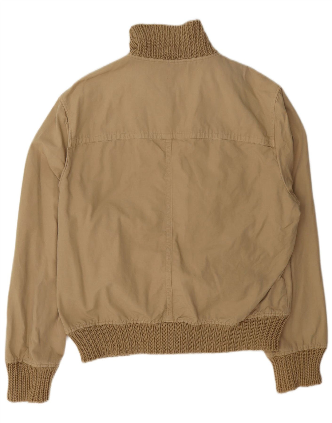 Jaqueta bomber masculina Zara UK 42 XL algodão bege