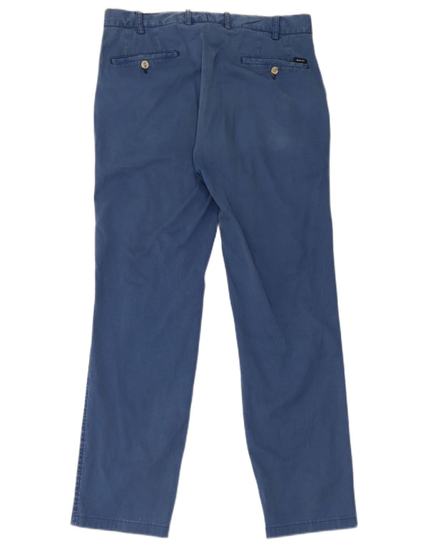 Calça Chino Masculina Reta Gant IT 48 Médio W33 L31 Algodão Azul