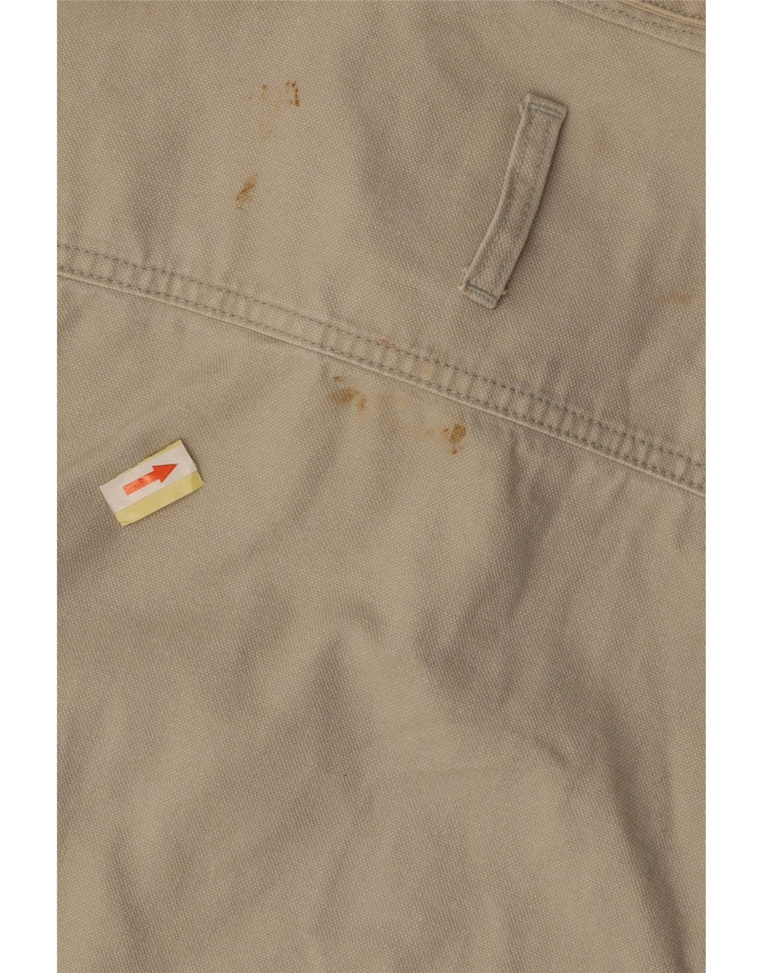 Jaqueta bomber masculina EDDIE BAUER Reino Unido 38 algodão bege médio