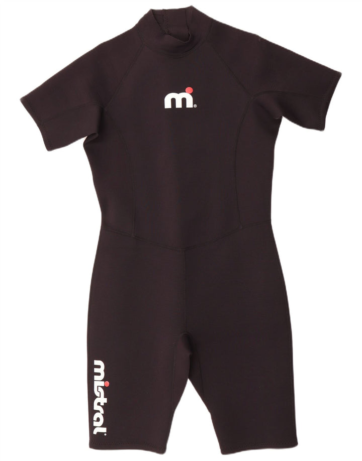 Macacão gráfico feminino Mistral UK 18 XL preto nylon