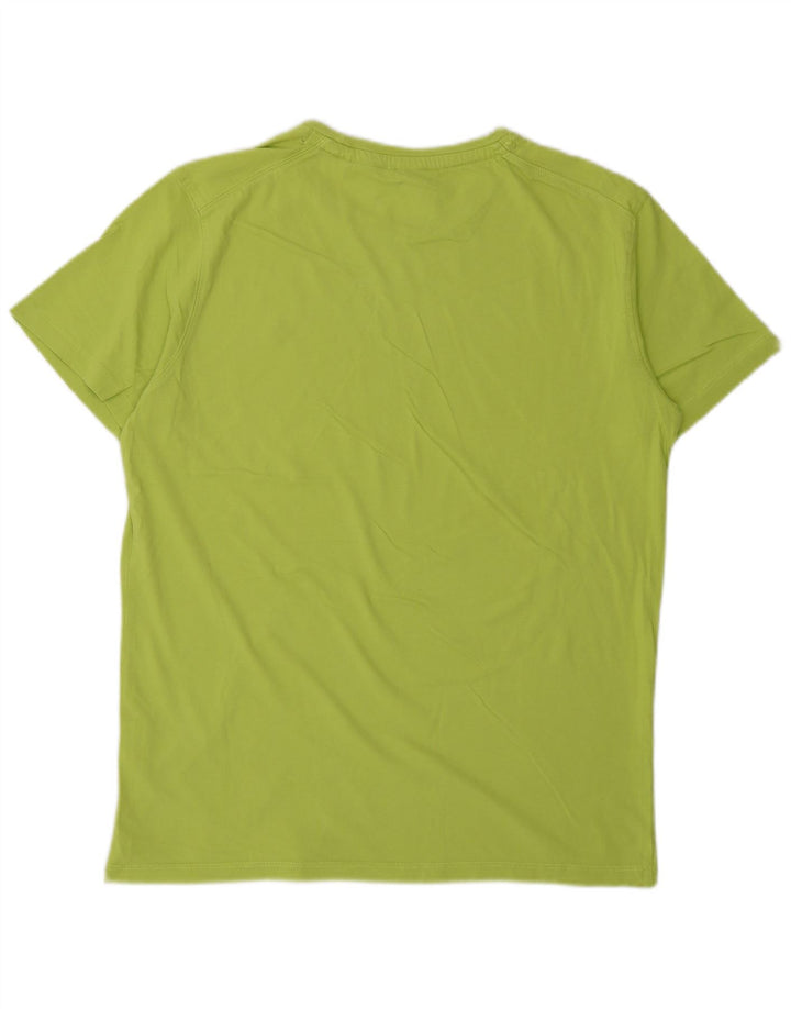 ASSN POLO DOS EUA. Camiseta Feminina Top UK 16 Grande Algodão Verde