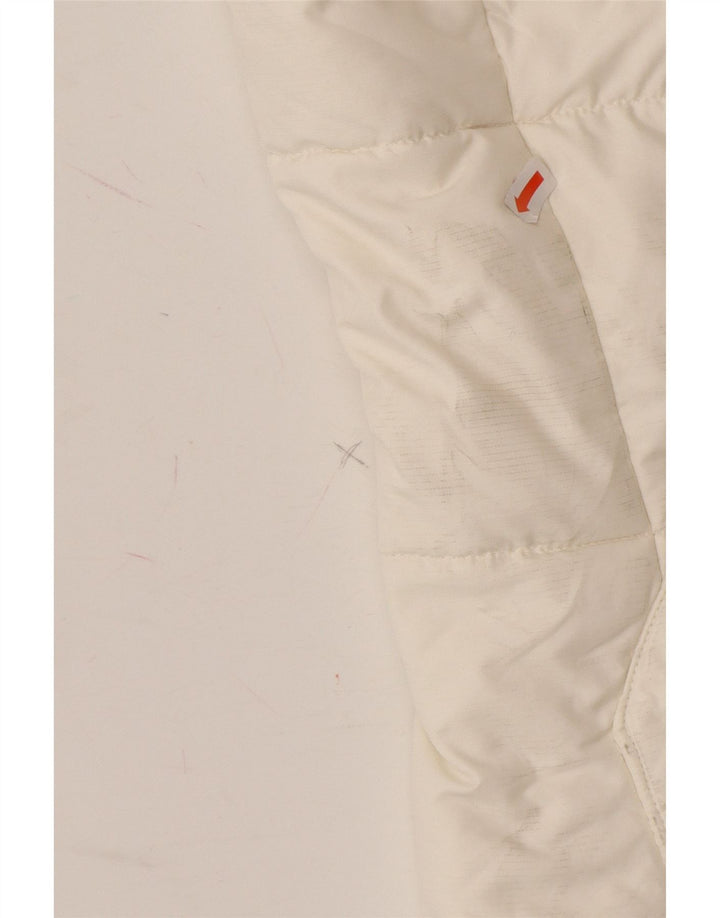 ADIDAS Womens Padded Gilet UK 18 XL White Vintage Adidas and Second-Hand Adidas from Messina Hembry 