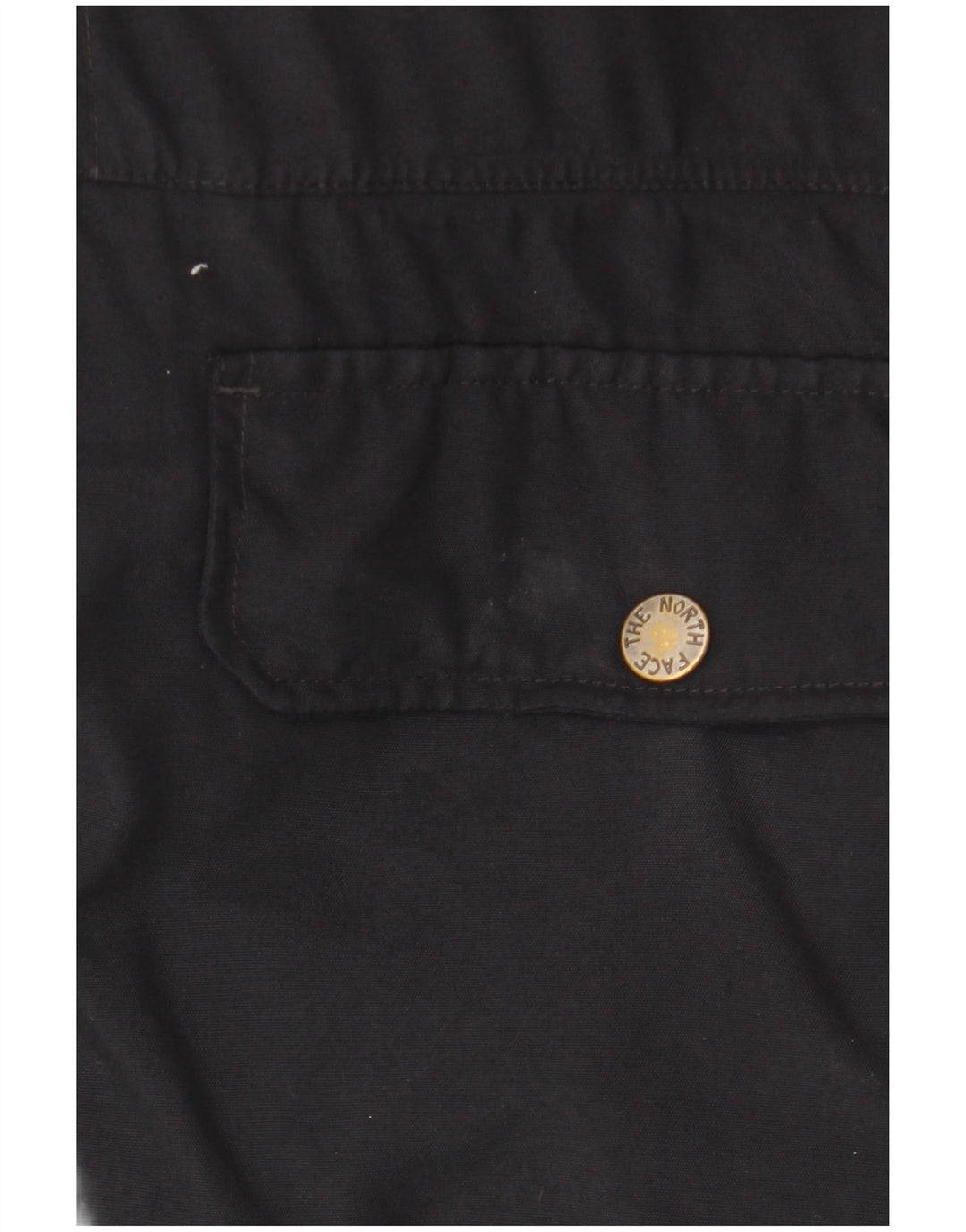 Jaqueta corta-vento masculina com capuz The North Face UK 40 grande preto inverno