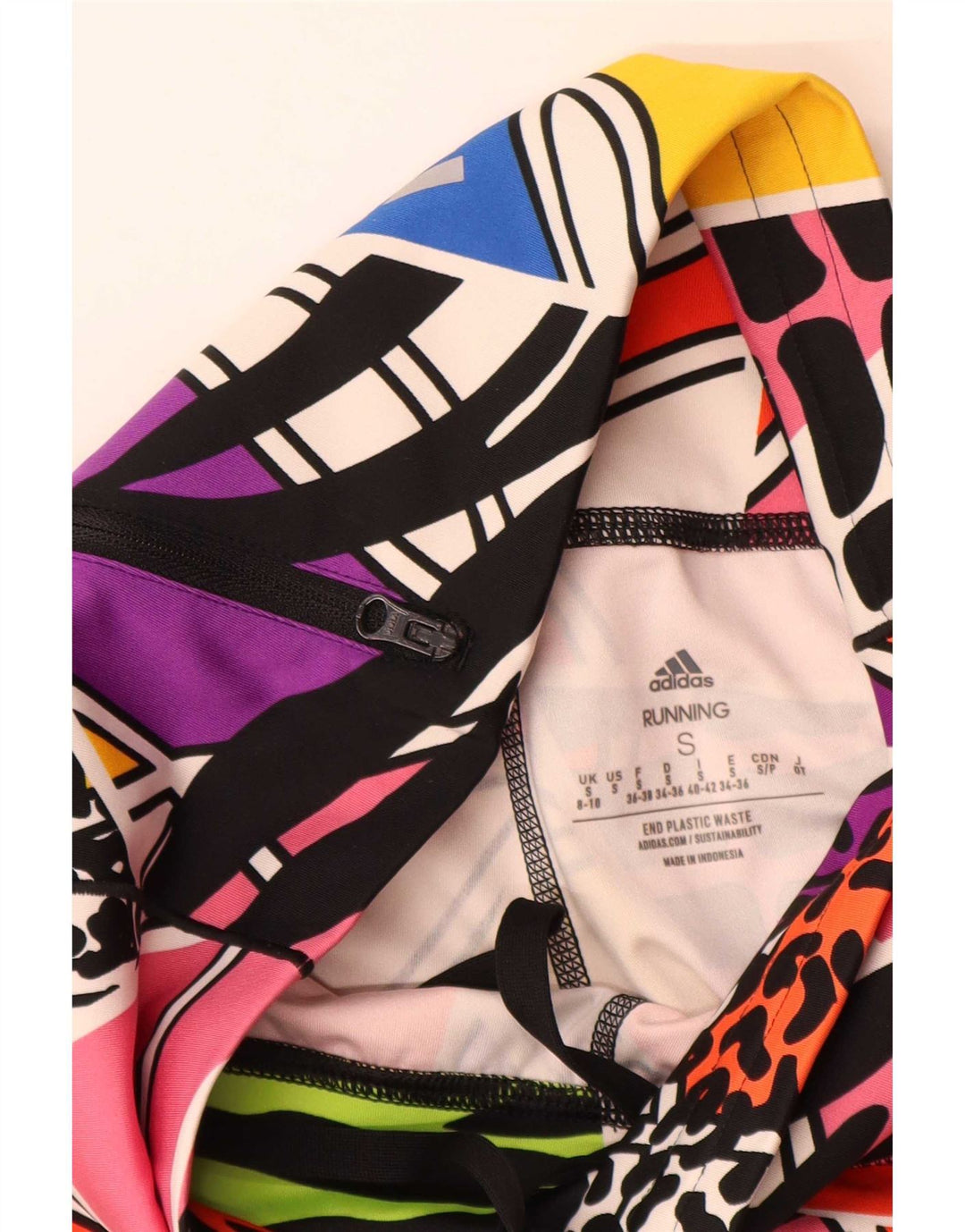 Leggings Adidas Aeroready Femininas UK 8/10 Pequenas Multicoloridas