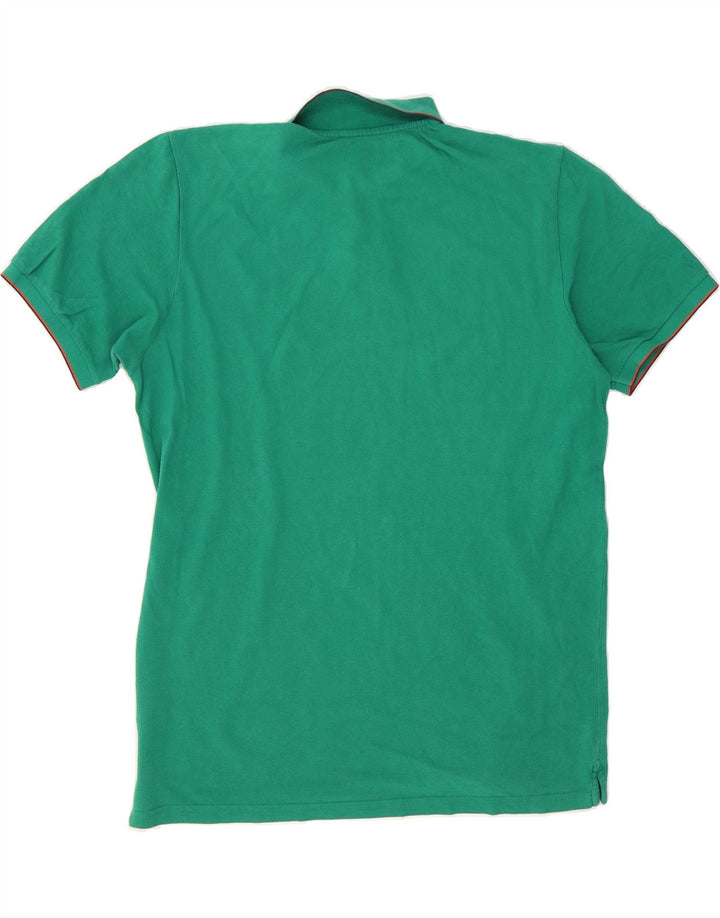 LEE Mens Regular Fit Polo Shirt XL Green Cotton Vintage Lee and Second-Hand Lee from Messina Hembry 