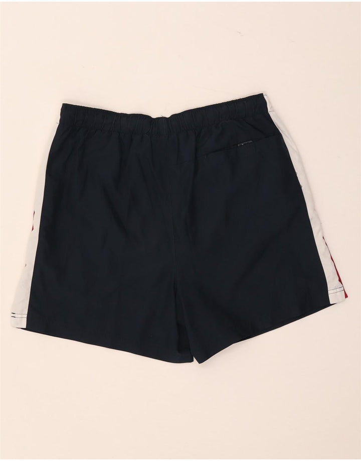 Ellesse Mens Sport Shorts Médio Azul Marinho Colourblock Poliéster