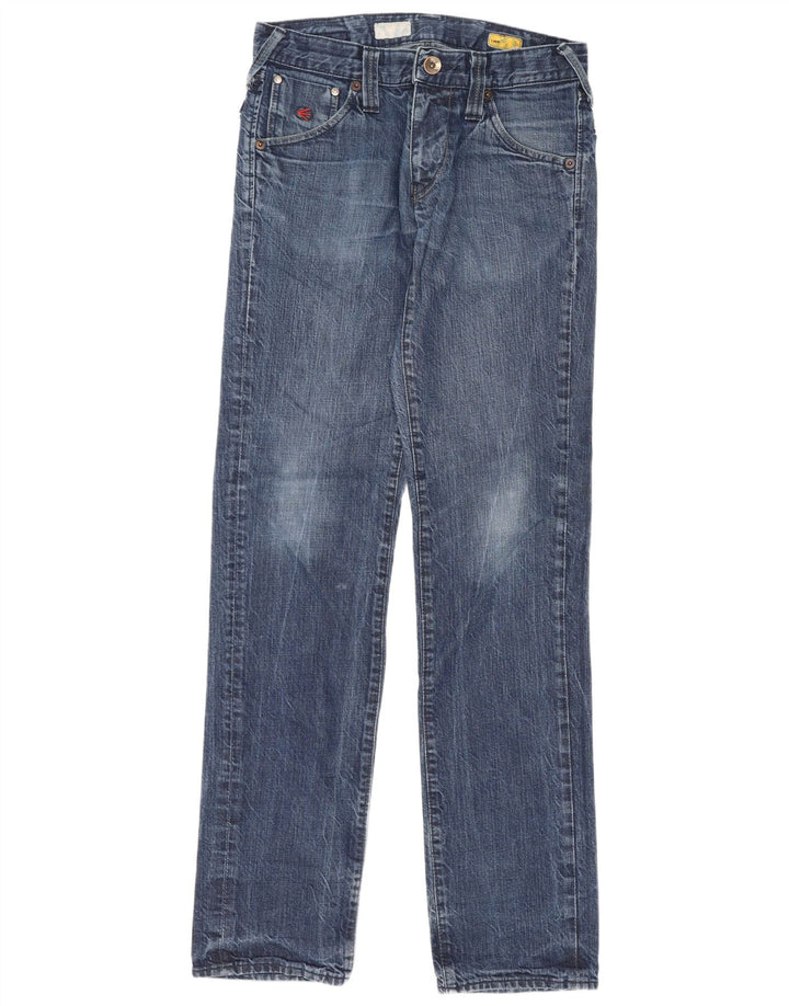 Energe Feminino Liam Straight Jeans W31 L36 Azul Algodão