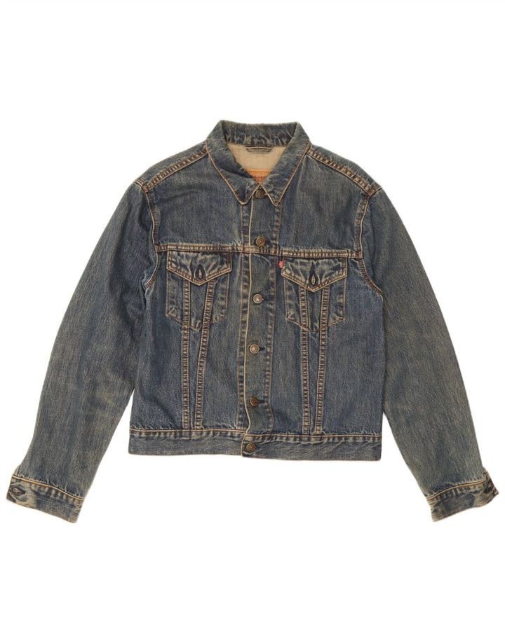 Jaqueta jeans feminina Levi's UK 18 XL azul