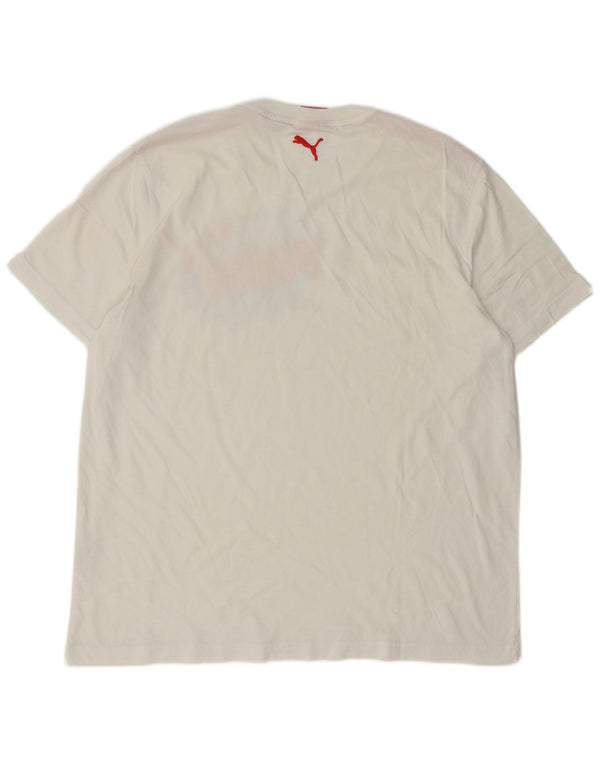 Puma Camiseta Masculina Graphic Top XL Branco