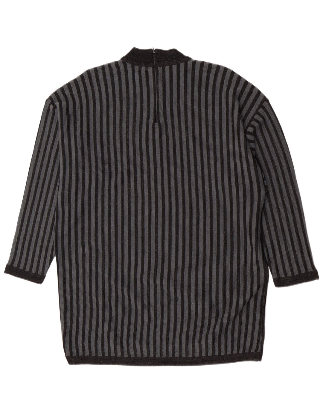 Suéter feminino Portobello’s Longline com gola de tartaruga Reino Unido 14 médio preto