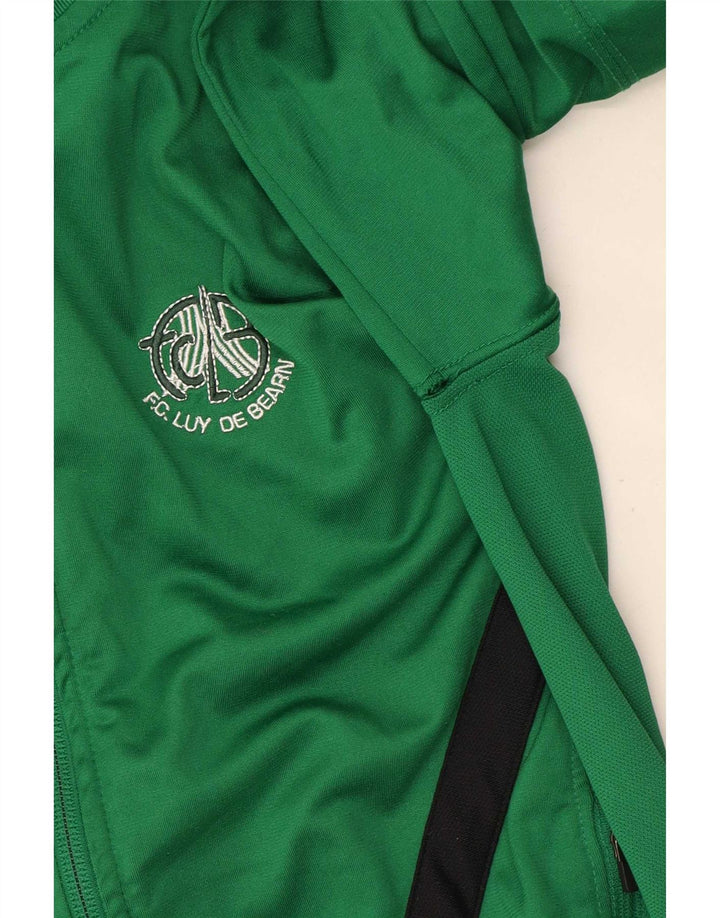 Jaqueta Nike Boys Dri Fit Tracksuit Top 10-11 Anos Verde Médio Colourblock
