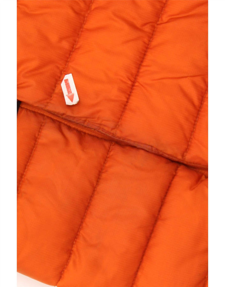 Jaqueta acolchoada com capuz masculina North Sails UK 40 poliéster laranja grande