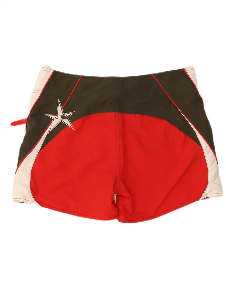 Shorts de natação masculino O'NEILL com estampa gráfica média branca de poliéster