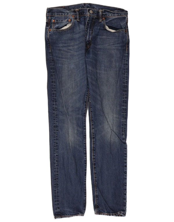 Calça jeans masculina Levi's 512 Slim Tapered W33 L32 azul algodão