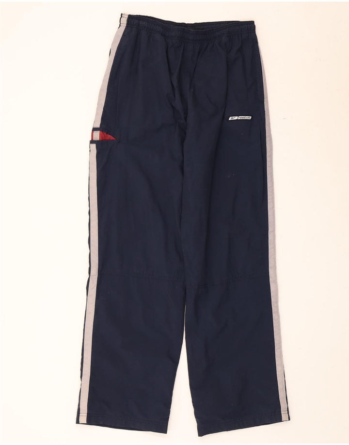 Reebok Mens Cargo Calças de treino médio azul marinho Colourblock