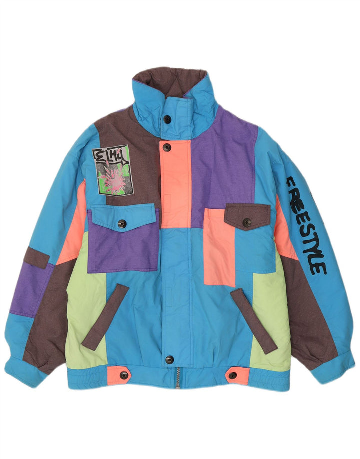 Jaqueta de esqui masculina Elho Graphic XL azul colorblock