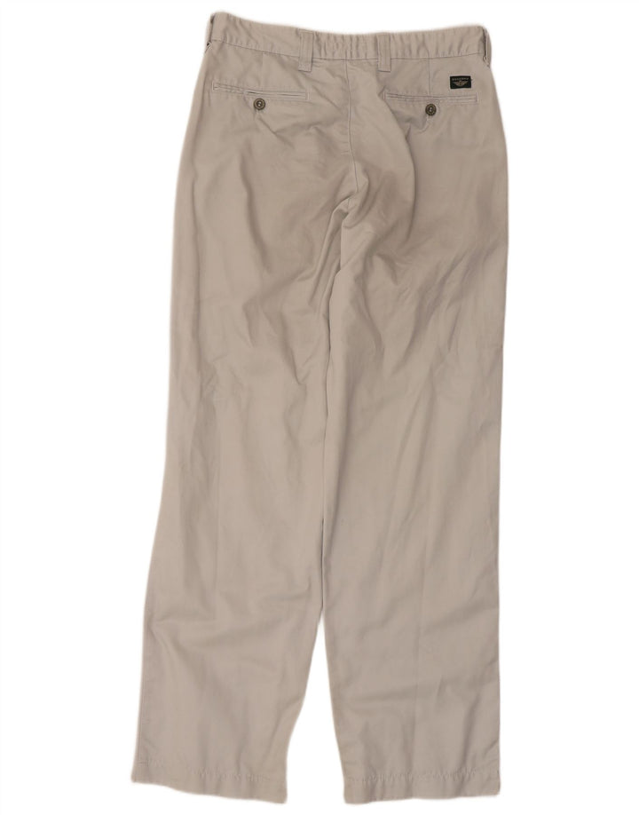 Calças Dockers masculinas retas Chino W31 L32 cinza