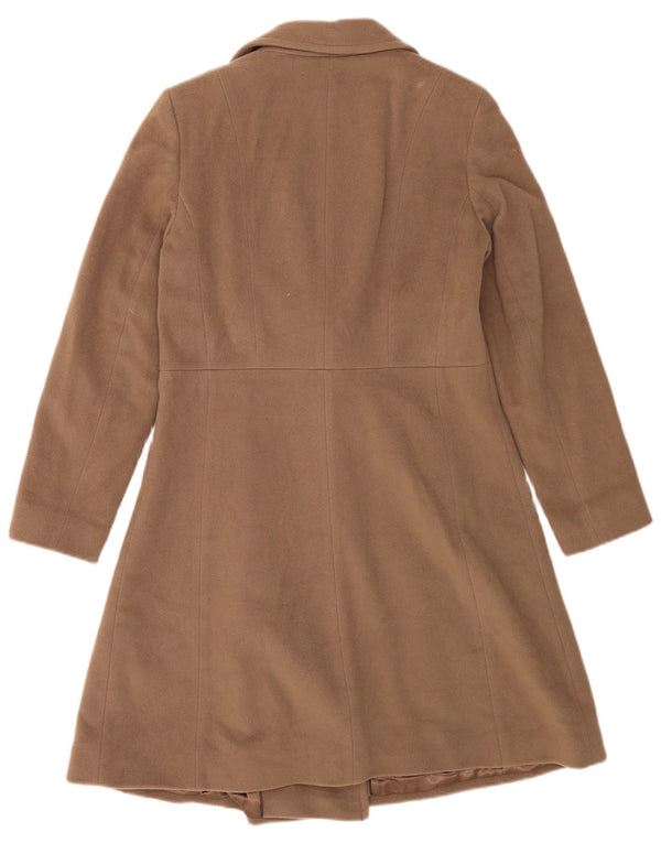 Sobretudo feminino Marks & Spencer Reino Unido 10 lã bege pequena