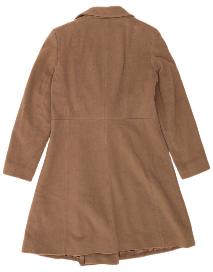 Sobretudo feminino Marks & Spencer Reino Unido 10 lã bege pequena