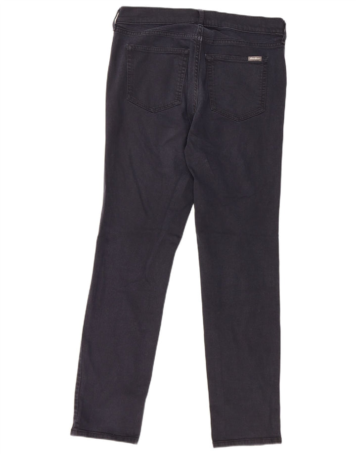 Eddie Bauer Jeans Slim Feminino US 6 Médio W30 L29 Algodão Azul Marinho