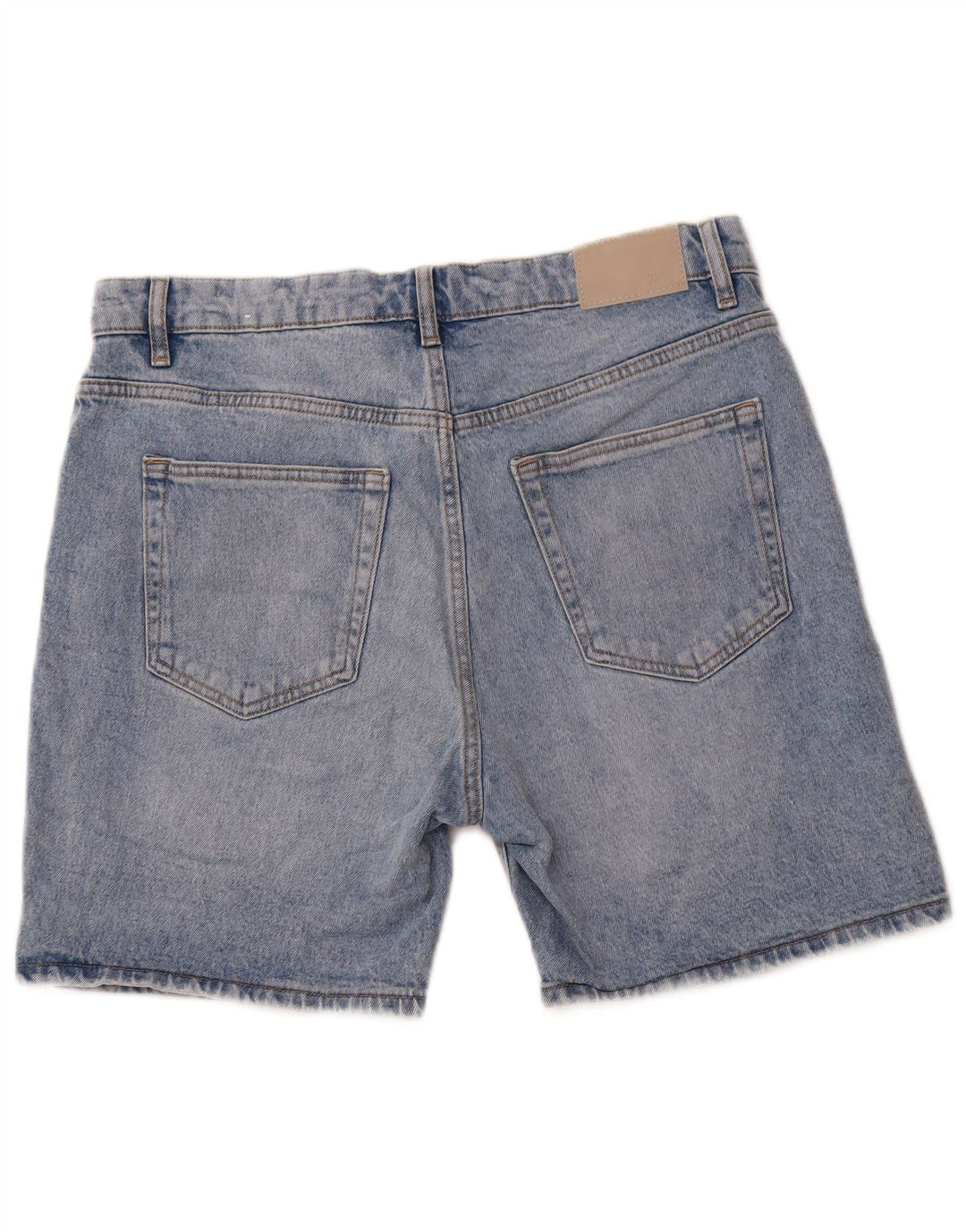 Shorts jeans masculino ZARA EU 42 grande W32 algodão azul