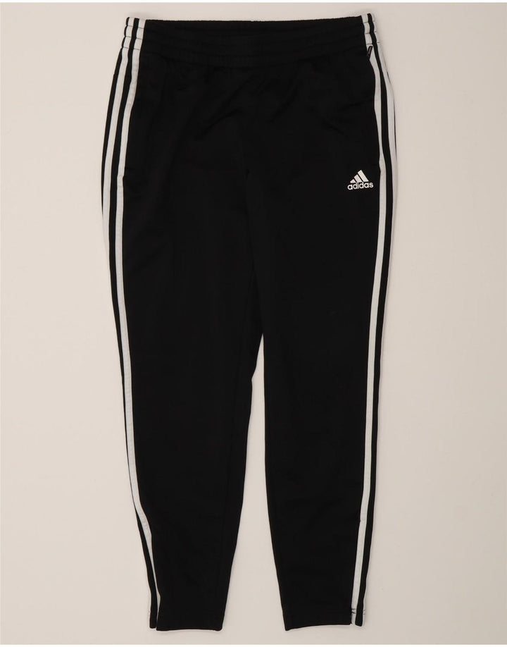 Calça de treino feminina Adidas UK 12/14 médio preto poliéster