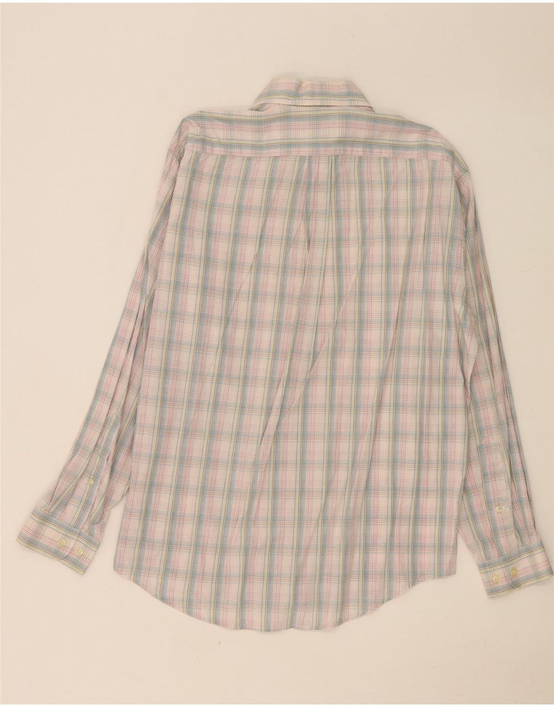 Camisa masculina Marlboro Classics grande algodão xadrez multicolorido