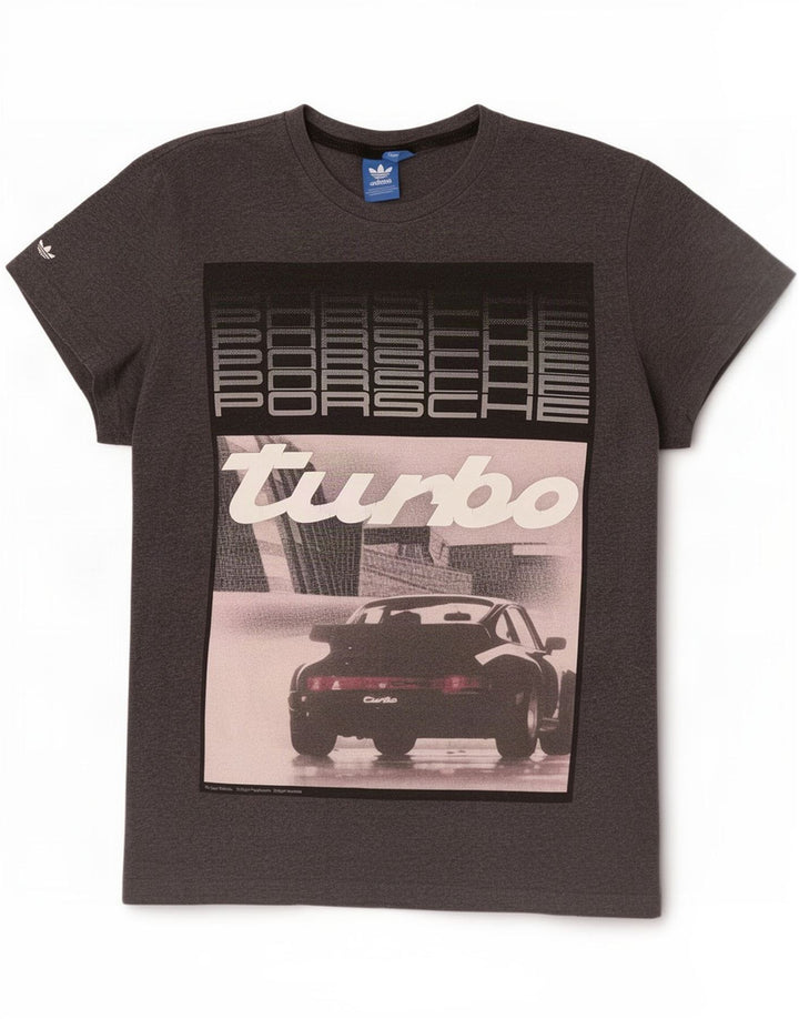 Camiseta Adidas Masculina Graphic Top Grande Cinza