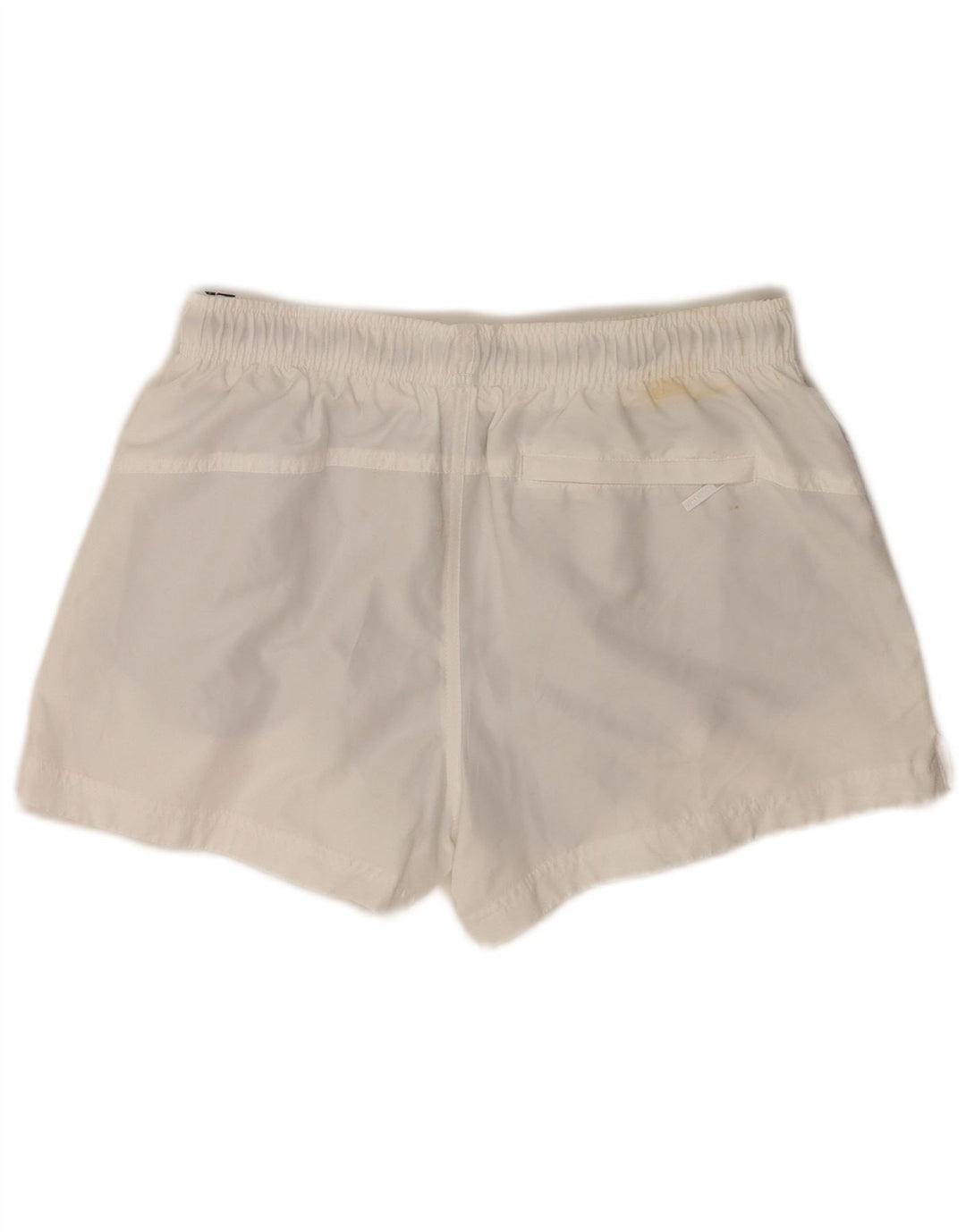 Shorts de natação masculino Calvin Klein gráfico médio branco colorblock