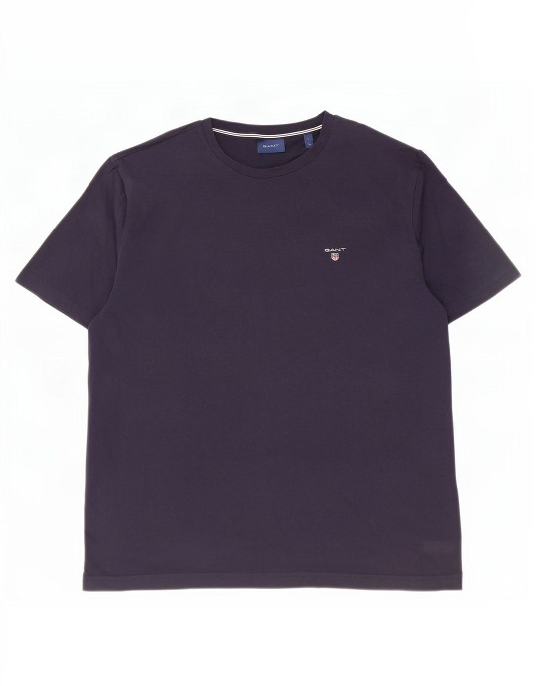 Camiseta masculina Gant grande algodão azul marinho