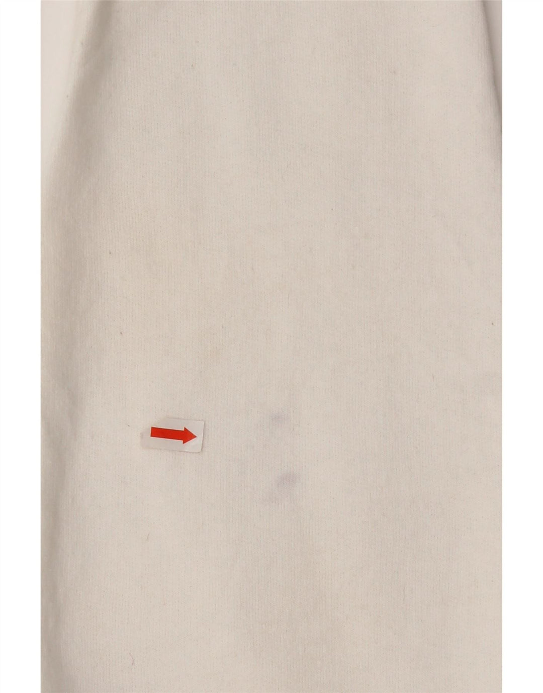 Jumper de moletom gráfico feminino Champion UK 16 grande poliéster branco