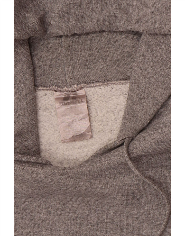 Suéter masculino com capuz RUSSELL ATLÉTICO grande cinza