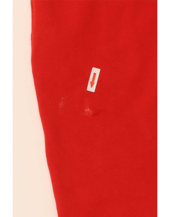 Nike Mens Treino Calças Joggers Pequeno Algodão Vermelho
